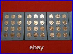 Complete Set Kennedy P&D Half Dollar coins, 1964-2021 with 3 albums & 1970D #1486