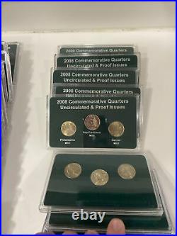 Complete Set Of 1999-2008 P D S State Quarters 150 Coins Uncirculated & Proof