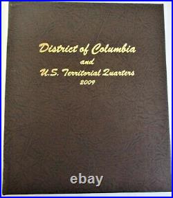 Complete Set Of 2009 District Of Columbia & Territorial Quarters. P-d-s & S Sil