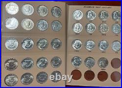 Complete Set Of Franklin Half Dollars 1948-1963 Choice Gem Bu Coins 35 Total