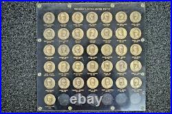 Complete Set Of High Relief Presidential Medals 36 In Capital Holder