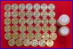 Complete Set Presidential Dollars 2007-2016 P&D 78 Brilliant Uncirculated Coins