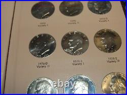 Complete Set Uncirculated PDS Proofs & Silver Proof 1971-78 Eisenhower Dollars