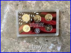 Complete Set Us 50 Quarter States Silver Proof 1999-2008