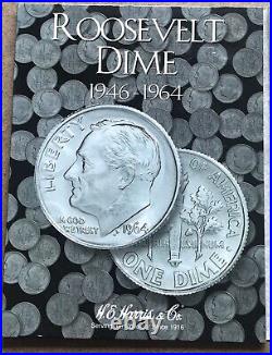 Complete Set of 1946-1964 Silver Roosevelt Dimes 48 Total Coins, Nice Set