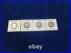 Complete Set of 30 Silver Proof Roosevelt Dimes (1992s-2021s)