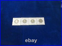 Complete Set of 30 Silver Proof Roosevelt Dimes (1992s-2021s)