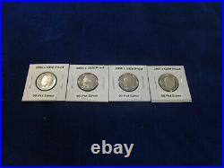 Complete Set of 30 Silver Proof Roosevelt Dimes (1992s-2021s)