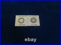 Complete Set of 30 Silver Proof Roosevelt Dimes (1992s-2021s)