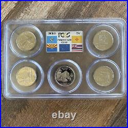 Complete Set of 50 S Clad Statehood Quarters All PCGS PR69DCAM 1999-2008