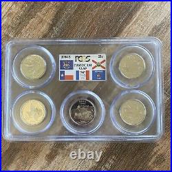 Complete Set of 50 S Clad Statehood Quarters All PCGS PR69DCAM 1999-2008