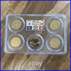 Complete Set of 50 S Clad Statehood Quarters All PCGS PR69DCAM 1999-2008