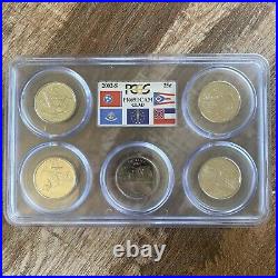 Complete Set of 50 S Clad Statehood Quarters All PCGS PR69DCAM 1999-2008