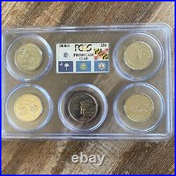 Complete Set of 50 S Clad Statehood Quarters All PCGS PR69DCAM 1999-2008