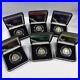 Complete Set of (6) 2006 BERMUDA $3 SILVER PROOF GOLD GILT SHIPWRECK COINS withCOA