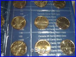 Complete Set of Canada Dollars Coins (1968-2012) 46 Coins