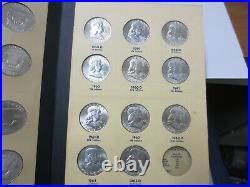 Complete Set of Franklin Half Dollars (BU) (35 Coins) (NICE SET Estate Fresh)