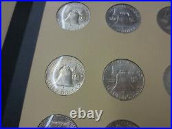 Complete Set of Franklin Half Dollars (BU) (35 Coins) (NICE SET Estate Fresh)