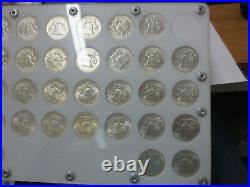 Complete Set of Franklin Half Dollars (BU) (35 Coins) (NICE SET Estate Fresh)