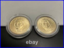 Complete Set of Presidential Dollar Coins (80 total coins 40 each P&D)