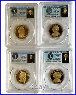 Complete Set of Proof Presidential $1 PR70DCAM PGCS President PIC Label