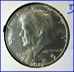 Complete Set of Silver-Clad Kennedy Half-Dollars 1965-1974