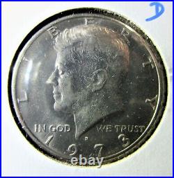 Complete Set of Silver-Clad Kennedy Half-Dollars 1965-1974