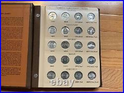 Complete Set of Washington Statehood Quarters in Dansco withTerritories with Silver