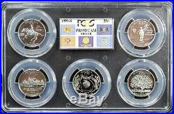 Complete Silver State Quarter Set (1999-2008) PCGS PR69 DCAM