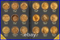 Complete Sweden 20 Kr Kronor Gold Set 25 Coins Only Completed PCGS Set TrueViews