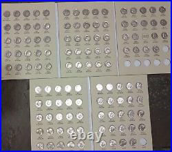 Complete Ten H. E. Harris Folder Set Of U. S. Coins Awesome Collection