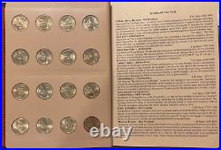 Complete US Mint Presidential Dollar Coin P&D Set 78 BU Coins Dansco Album