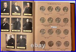 Complete US Mint Presidential Dollar Coin P&D Set 78 BU Coins Dansco Album