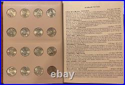 Complete US Mint Presidential Dollar Coin P&D Set 82 BU Coins Dansco Album