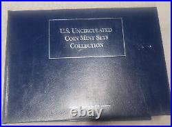 Complete U. S. Uncirculated Mint Sets Collection (1965-2000) with Annual Stamps