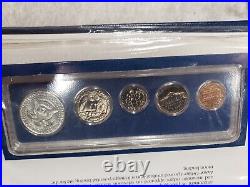 Complete U. S. Uncirculated Mint Sets Collection (1965-2000) with Annual Stamps