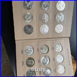 Complete Unique BU Eisenhower Set 32+1 Coins New Dansco Album