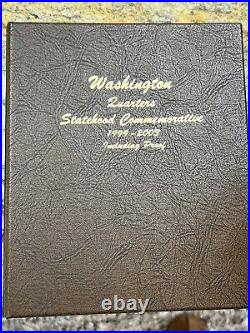 Complete Washington State Quarter Set 1999 To 2003 Pds 100 Total 25 Silver Proof