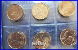 Complete Year Set of Canada Dollars Coins (1987-2022) $1 Coins in UNI-SAFE Book