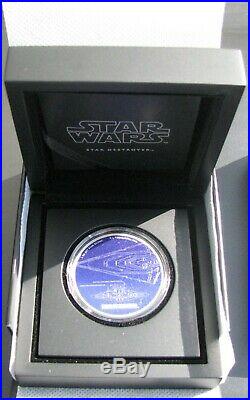 Complete set (6) STAR WARS SHIPS 1 oz Silver Coins 2$ Niue 2017