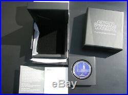 Complete set (6) STAR WARS SHIPS 1 oz Silver Coins 2$ Niue 2017