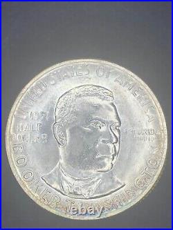 Complete set of 3 1951 Booker T. Washington coins, 1951, 1951D, 1951S uncirc