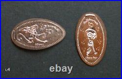 Complete set of 53 Disney World 50th anniversary elongated cents