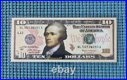 Complete set of 7 Genuine Legal Tender 2-sided colorized bills $1-$100