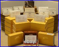 Complete set of First Spouse uncirculated gold coins