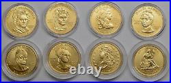 Complete set of First Spouse uncirculated gold coins