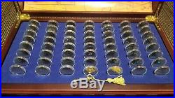 DANBURY Mint /State Quarter Treasure Chest 728 UNCIRULATED Coins Complete Set
