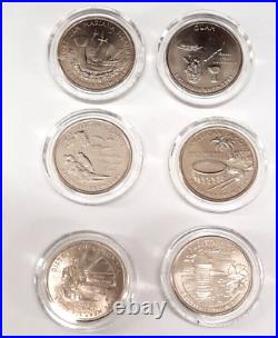 Danbury Mint Complete State Quarters Treasure Chest Collection Set Uncirculated