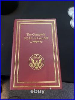 Danbury Mint The Complete 2014 U. S. Coin Set 72 Coins Uncirculated