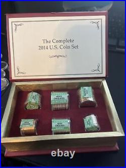 Danbury Mint The Complete 2014 U. S. Coin Set 72 Coins Uncirculated